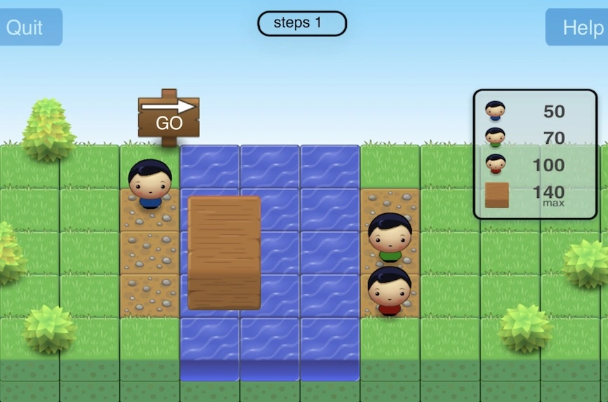 Crossings: River Puzzle gameplay