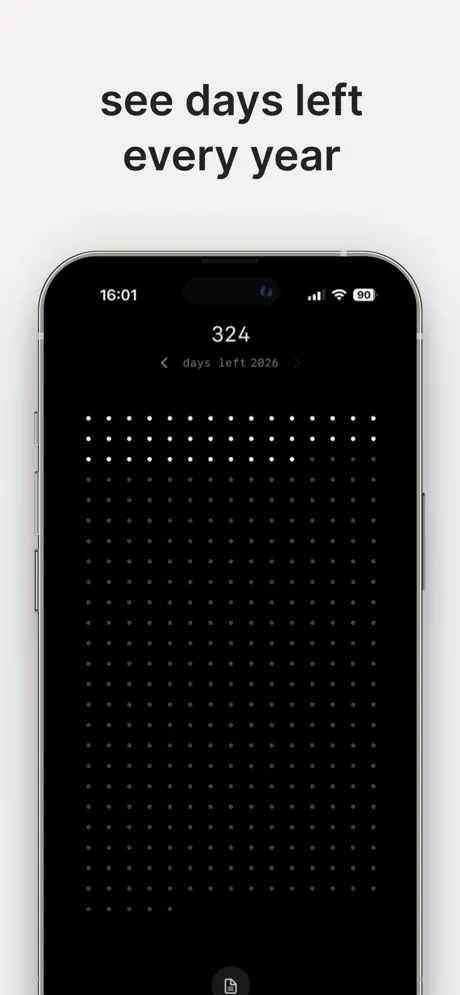 Dots year visualizer