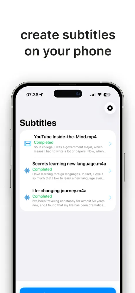 Instant Subtitles Screenshot 1
